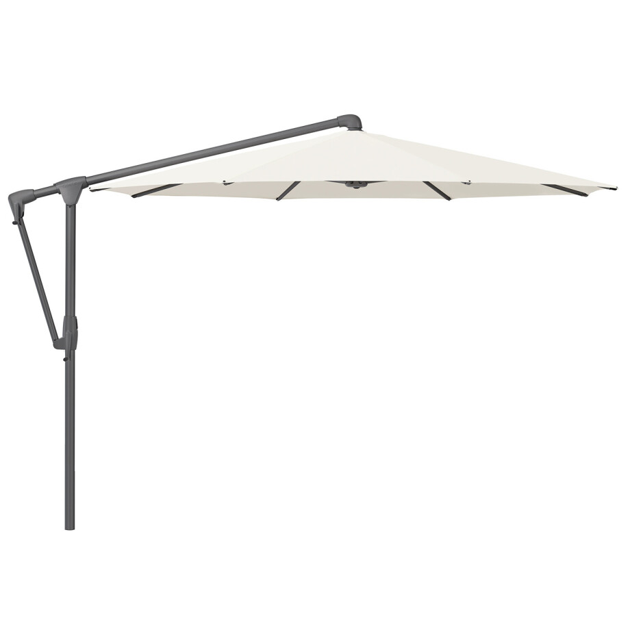 Glatz zweefparasol Sunwing® Casa easy 300cm stofklasse 2 Off white (antraciet frame) Glatz zweefparasol Sunwing® Casa easy 300cm stofklasse 2 Off white (antraciet frame) afbeelding