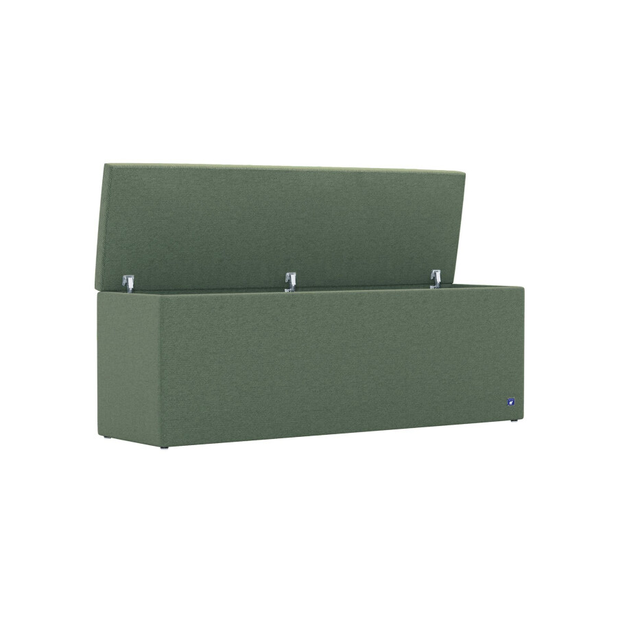 BRUNO Opberbank 140cm Mosgroen afbeelding 1