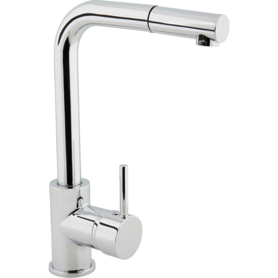 GO by Van Marcke Cocoon keukenmengkraan eengreeps met uittrekbare sproeier waterbesparend draaibaar chroom FF6236 GO by Van Marcke Cocoon keukenmengkraan eengreeps met uittrekbare sproeier waterbesparend draaibaar chroom FF6236 afbeelding 1