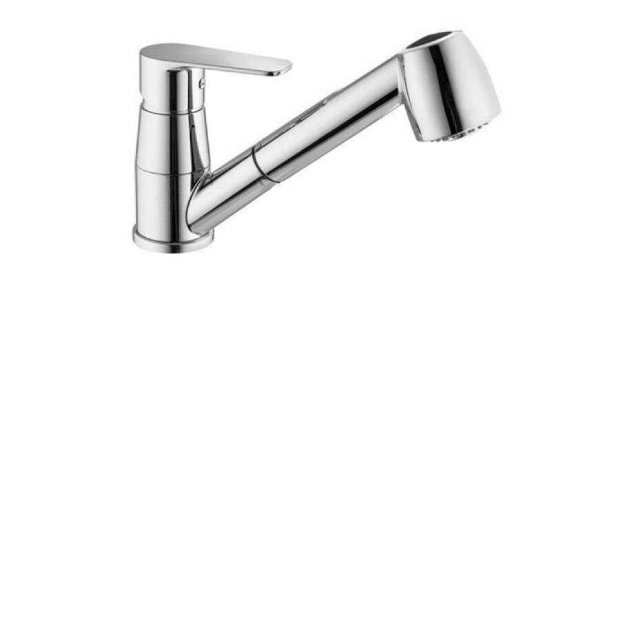 Go by Van Marcke Lena keukenmengkraan opbouw met uittrekbare handdouche chroom LM183CR102-VM Go by Van Marcke Lena keukenmengkraan opbouw met uittrekbare handdouche chroom LM183CR102-VM afbeelding 1