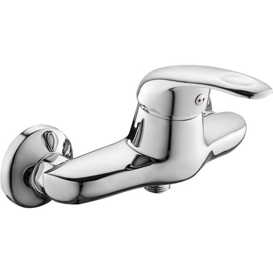 GO by Van Marcke Surf eengreeps douchemengkraan waterbesparend hartafstand 15cm chroom 81004-14A afbeelding 1