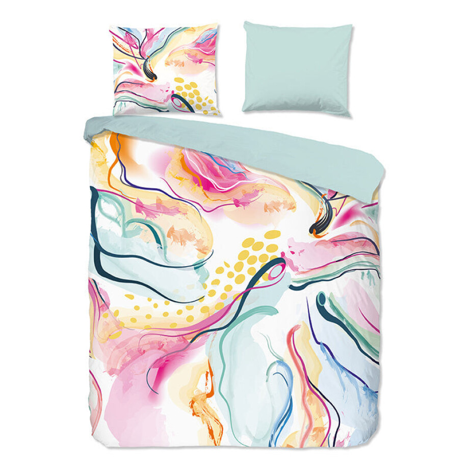 Dekbedovertrek Katoen - Magic - Tweepersoons (200x200 Cm) - Meerkleurig Katoen - Modern - Good Morning - Dekbed-Discounter.nl Dekbedovertrek Katoen - Magic - Tweepersoons (200x200 Cm) - Meerkleurig Katoen - Modern - Good Morning - Dekbed-Discounter.nl afbeelding 1