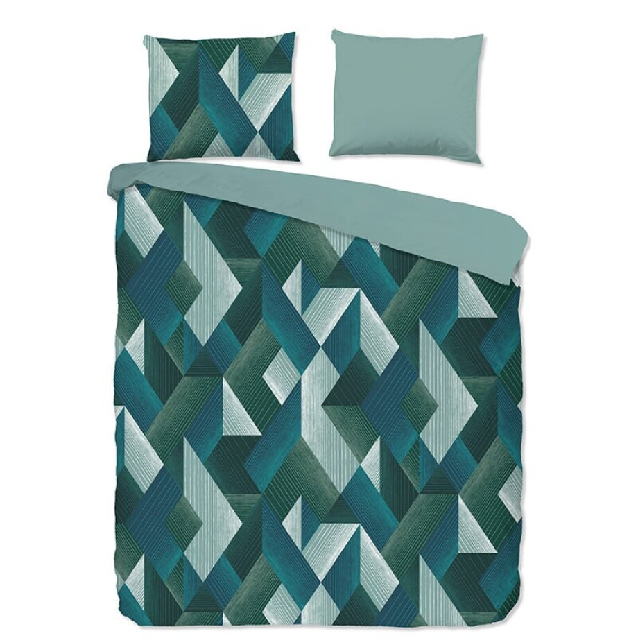 Dekbedovertrek Katoen - Novan - Eenpersoons (140x200 Cm) - Meerkleurig Katoen - Ruiten & Patroon - Good Morning - Dekbed-Discounter.nl Dekbedovertrek Katoen - Novan - Eenpersoons (140x200 Cm) - Meerkleurig Katoen - Ruiten & Patroon - Good Morning - Dekbed-Discounter.nl afbeelding 1