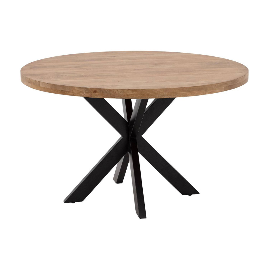 Goossens Basic Eettafel Lecce, Rond 130 cm afbeelding 1