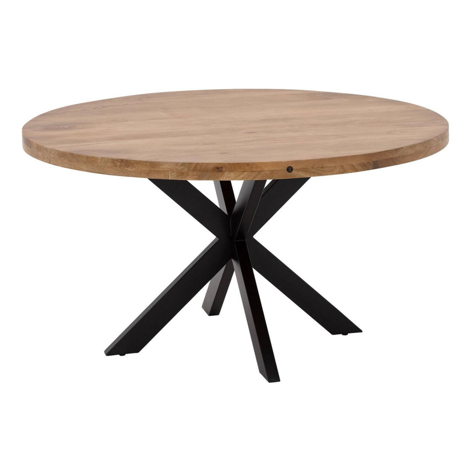 Goossens Basic Eettafel Lecce, Rond 140 cm afbeelding 1