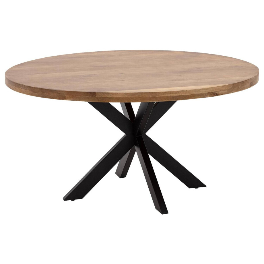 Goossens Basic Eettafel Lecce, Rond 150 cm Goossens Basic Eettafel Lecce, Rond 150 cm afbeelding 1