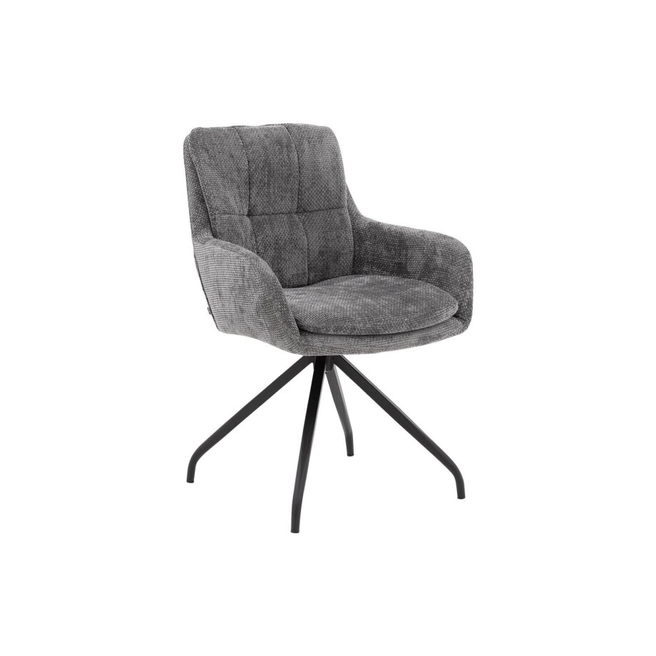 Goossens Eetkamerstoel Mirthe, Met armleuning afbeelding 1