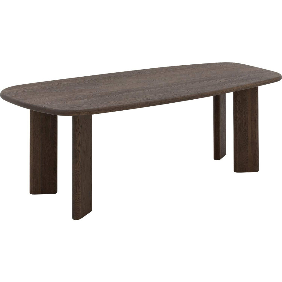 Goossens Eettafel Slim, Organisch 180 x 90 cm afbeelding 1