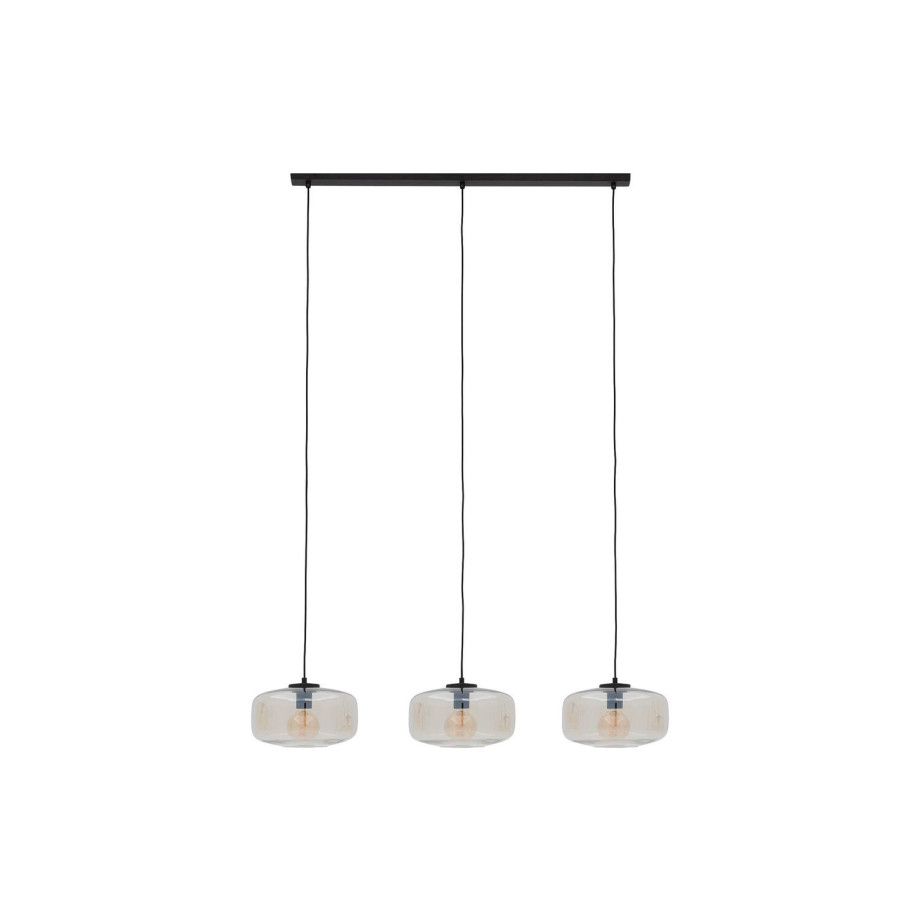 Goossens Excellent Hanglamp Flair, Hanglamp met 3 lichtpunten afbeelding 1