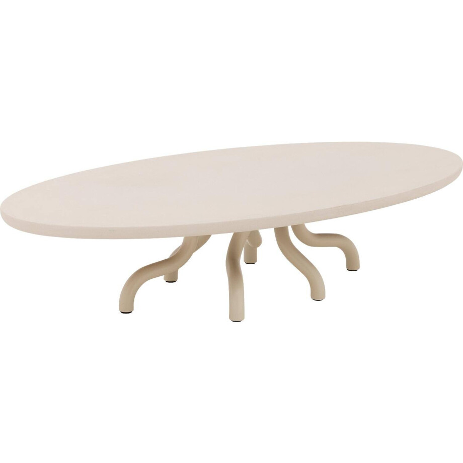 Goossens Excellent Salontafel Matera ovaal, leefbeton beige,, 120 x 41 x 60 cm Goossens Excellent Salontafel Matera ovaal, leefbeton beige,, 120 x 41 x 60 cm afbeelding 1