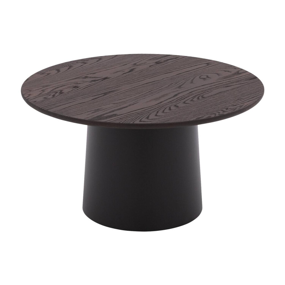 Goossens Excellent Salontafel Uniek rond, hout eiken bruin, elegant chic, 80 x 44 x 80 cm Goossens Excellent Salontafel Uniek rond, hout eiken bruin, elegant chic, 80 x 44 x 80 cm afbeelding 1