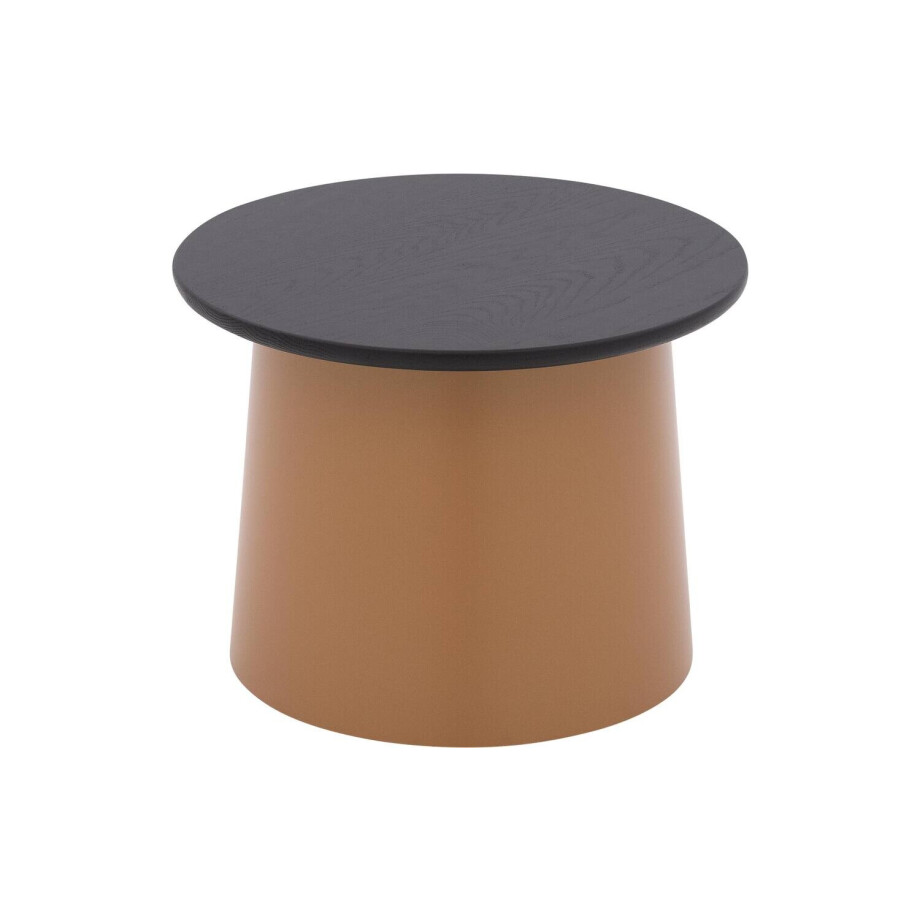 Goossens Excellent Salontafel Uniek rond, hout eiken zwart, elegant chic, 50 x 37 x 50 cm Goossens Excellent Salontafel Uniek rond, hout eiken zwart, elegant chic, 50 x 37 x 50 cm afbeelding 1