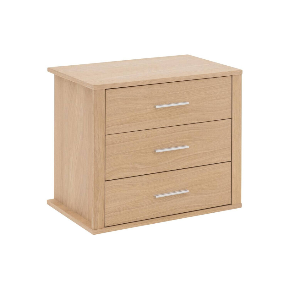 Goossens Inzetladenblok Wood Nature, Inzetladenblok met 3 lades afbeelding 1