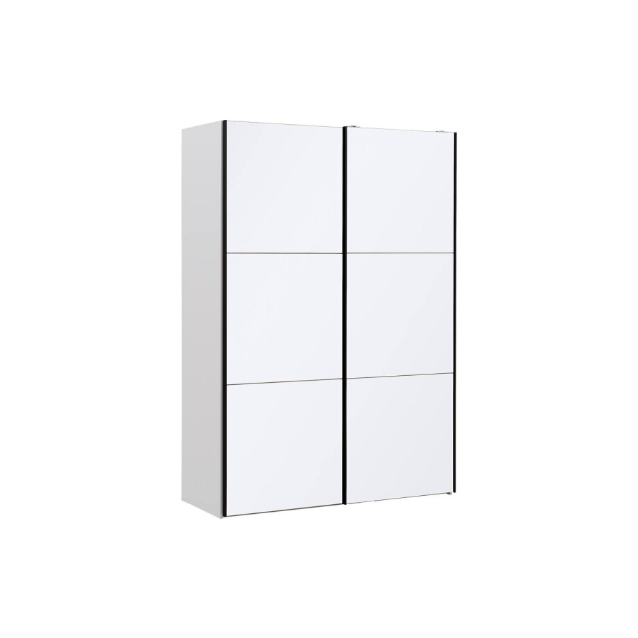 Goossens Kledingkast Easy Storage Sdk, 153 cm breed, 220 cm hoog, 2x 3 paneel glas schuifdeuren Goossens Kledingkast Easy Storage Sdk, 153 cm breed, 220 cm hoog, 2x 3 paneel glas schuifdeuren afbeelding 1