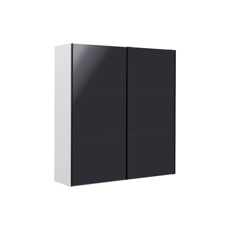 Goossens Kledingkast Easy Storage Sdk, 203 cm breed, 220 cm hoog, 2x 3 paneel schuifdeuren afbeelding 1