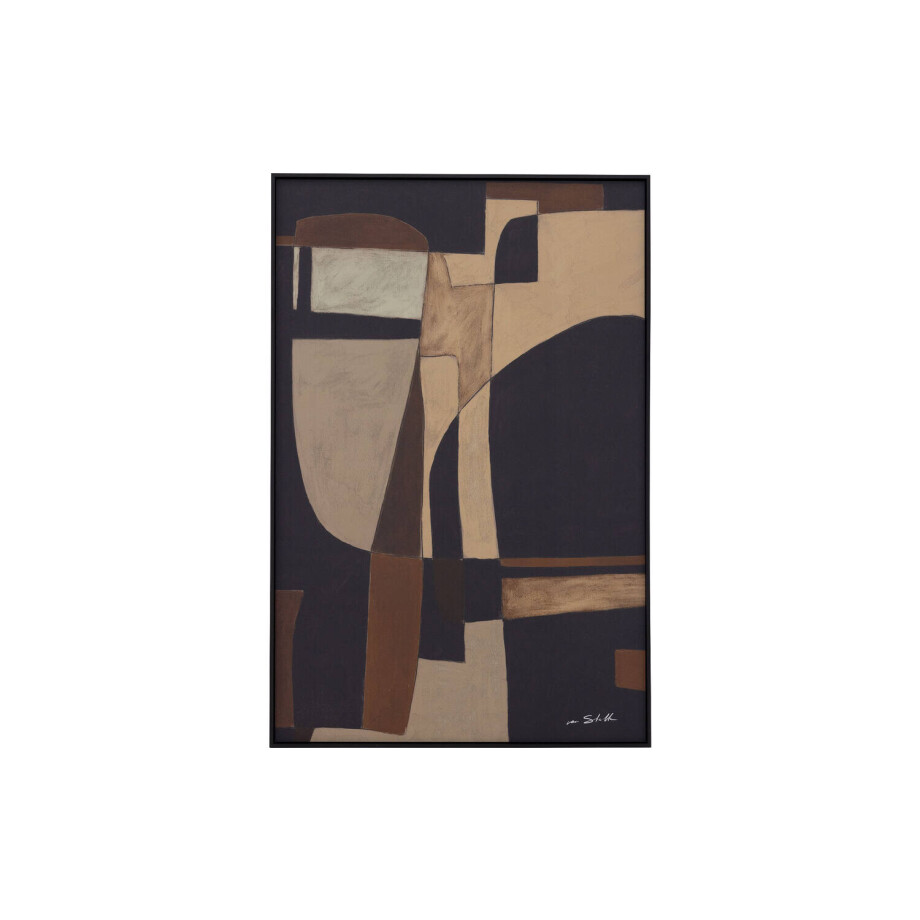 Goossens Schilderij Abstract, 98 x 148 cm Goossens Schilderij Abstract, 98 x 148 cm afbeelding 1