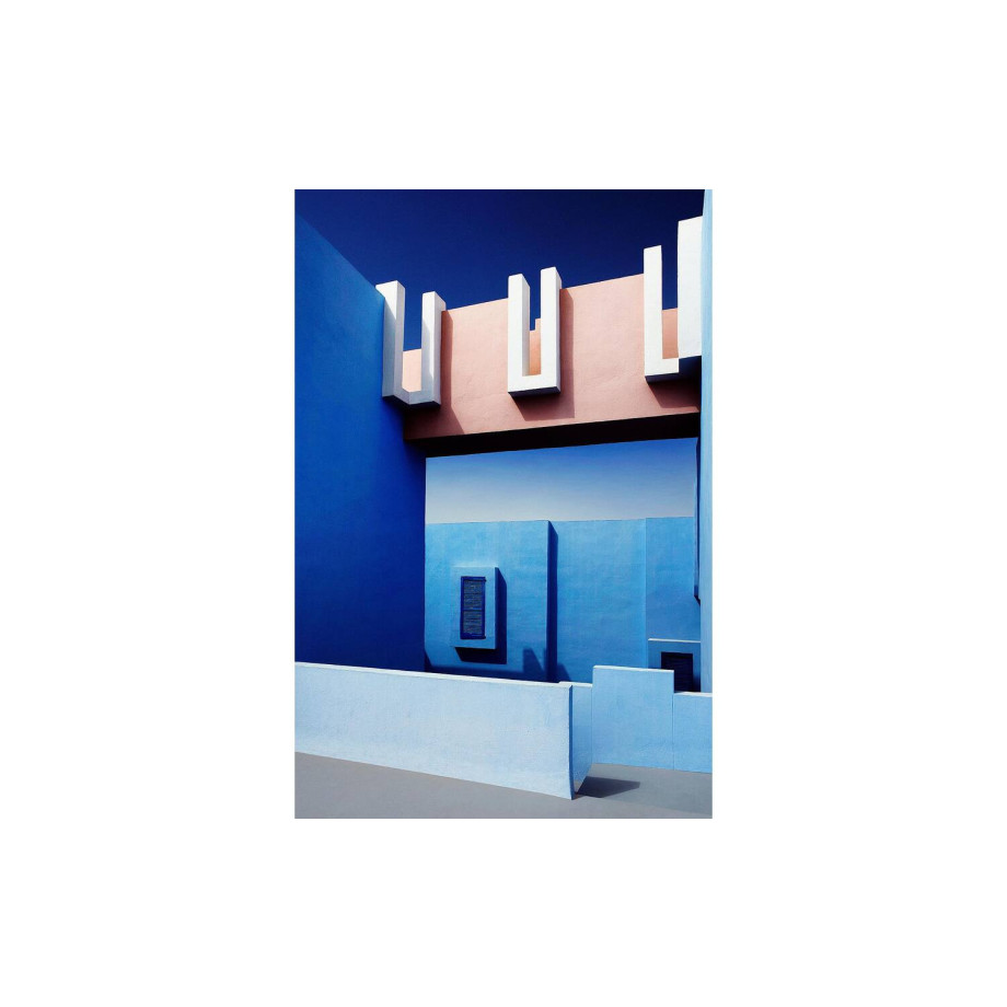 Goossens Schilderij Mirage In Blue, 98 x 148 cm afbeelding 1