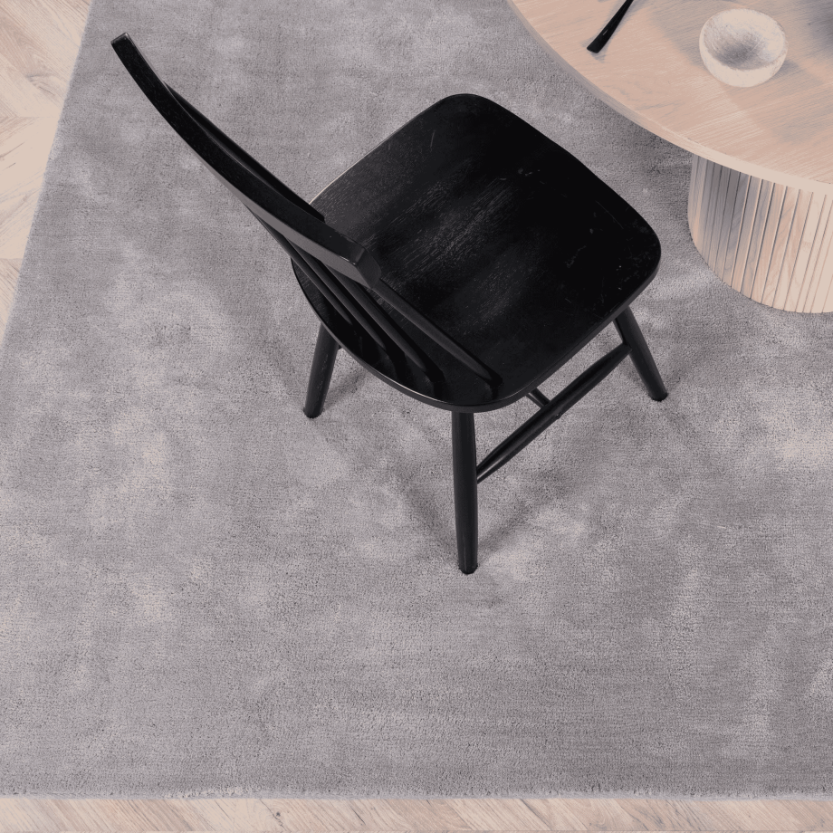 Nohr Vloerkleed 'Les' 170 x 240cm, kleur Zilver afbeelding 1