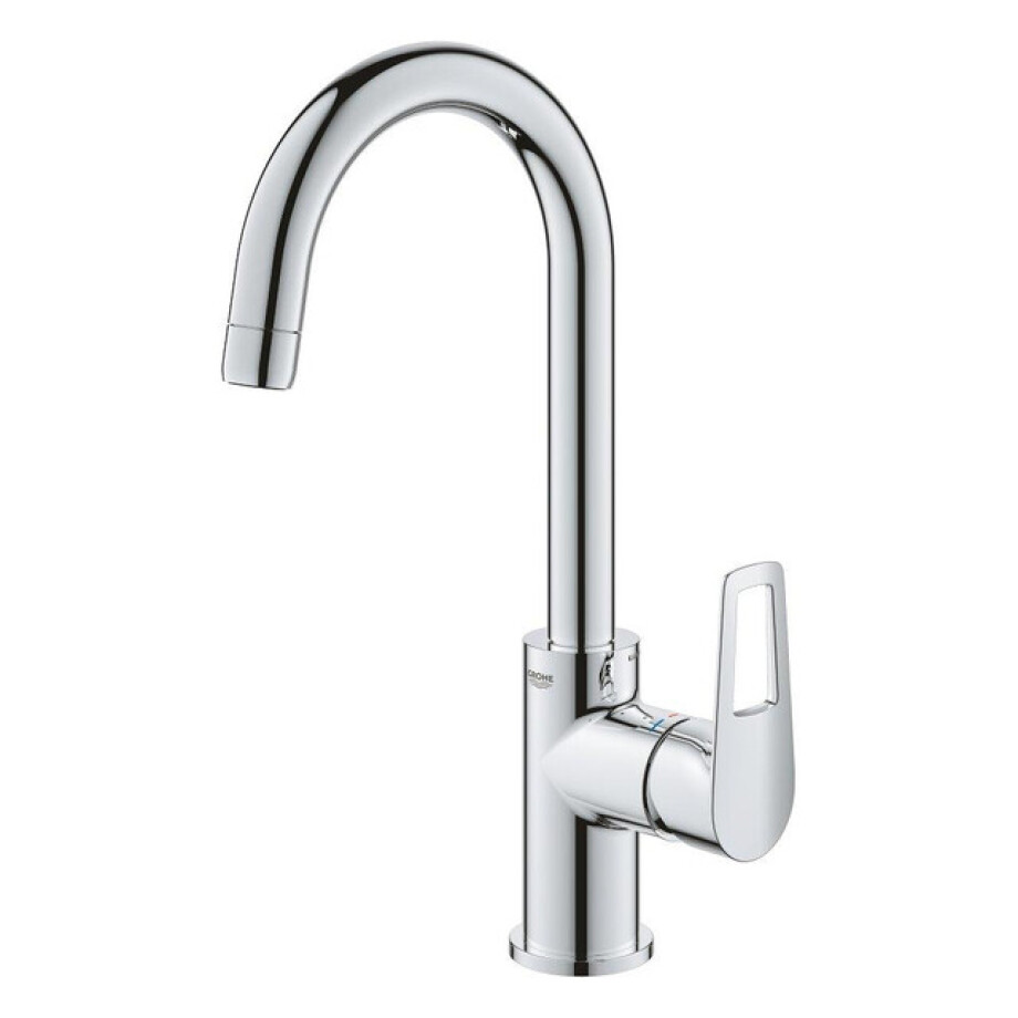 GROHE Bauloop waterbesparende wastafelkraan L-Size chroom 23763001 afbeelding 1