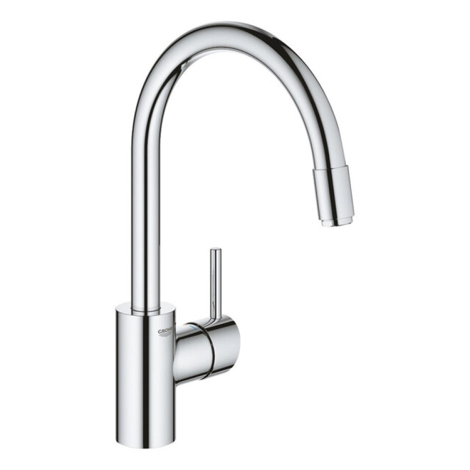 GROHE Concetto Keukenkraan - hoog - draaibare/uittrekbare uitloop - chroom 32663003 afbeelding 1