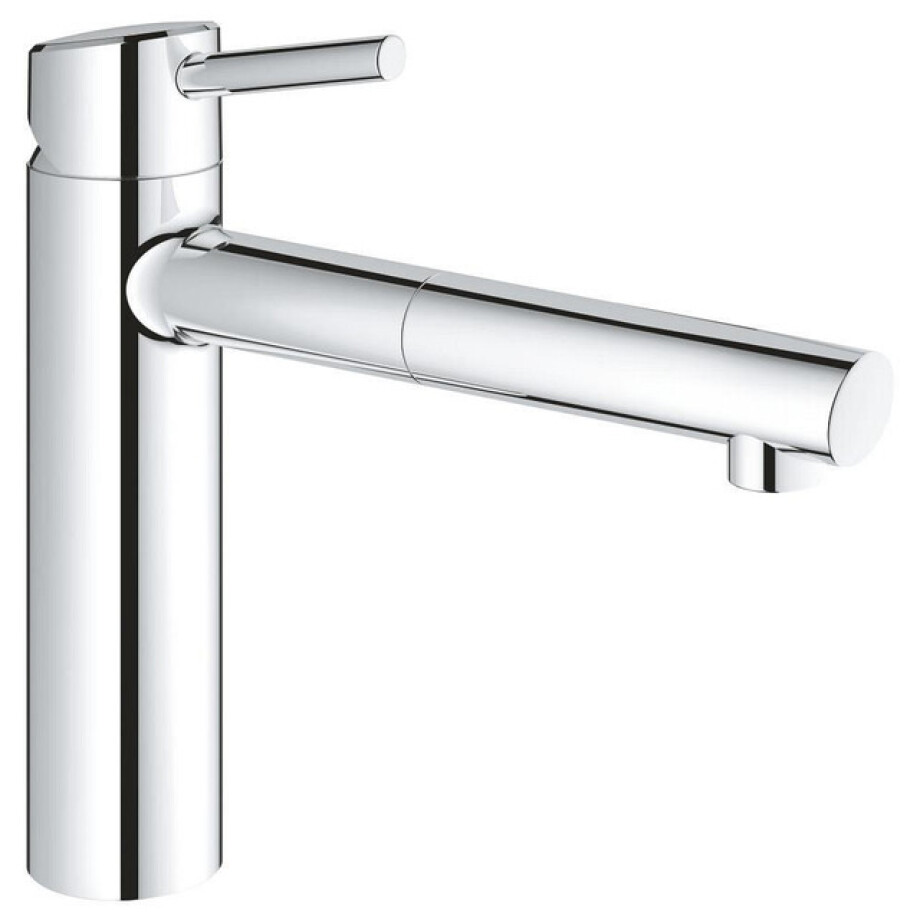 GROHE Concetto Keukenkraan - uittrekbare uitloop - chroom 31129001 GROHE Concetto Keukenkraan - uittrekbare uitloop - chroom 31129001 afbeelding 1
