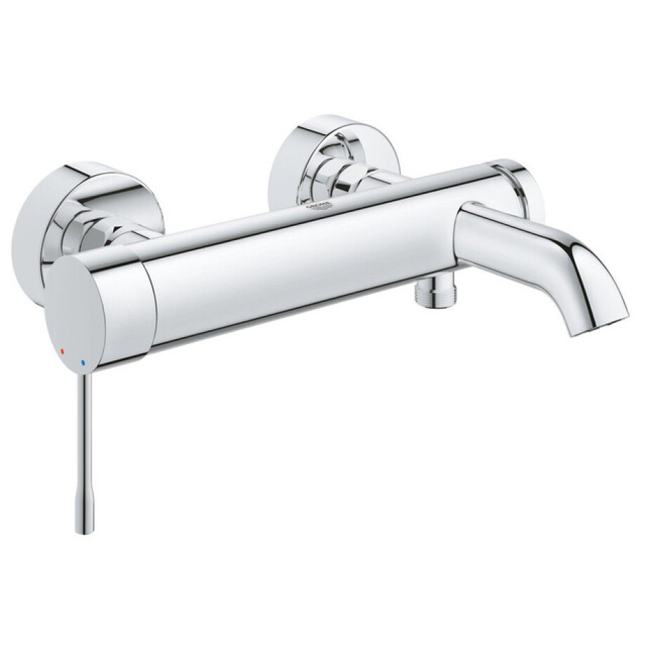 GROHE Essence Badkraan met omstel en koppelingen Chroom 25250001 afbeelding 1