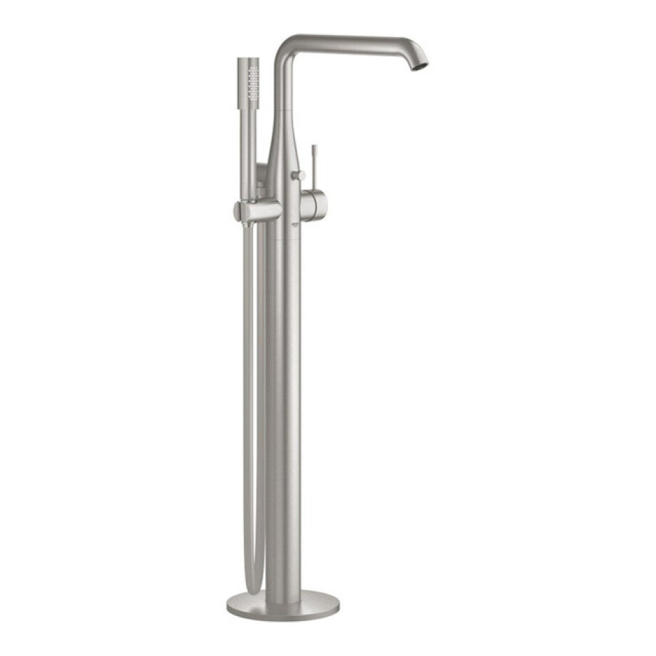 GROHE Essence New Afbouwdeel vrijstaande badkraan - omstel - draaibare uitloop 27.7cm - handdouche - doucheslang - supersteel 23491dc1 GROHE Essence New Afbouwdeel vrijstaande badkraan - omstel - draaibare uitloop 27.7cm - handdouche - doucheslang - supersteel 23491dc1 afbeelding 1