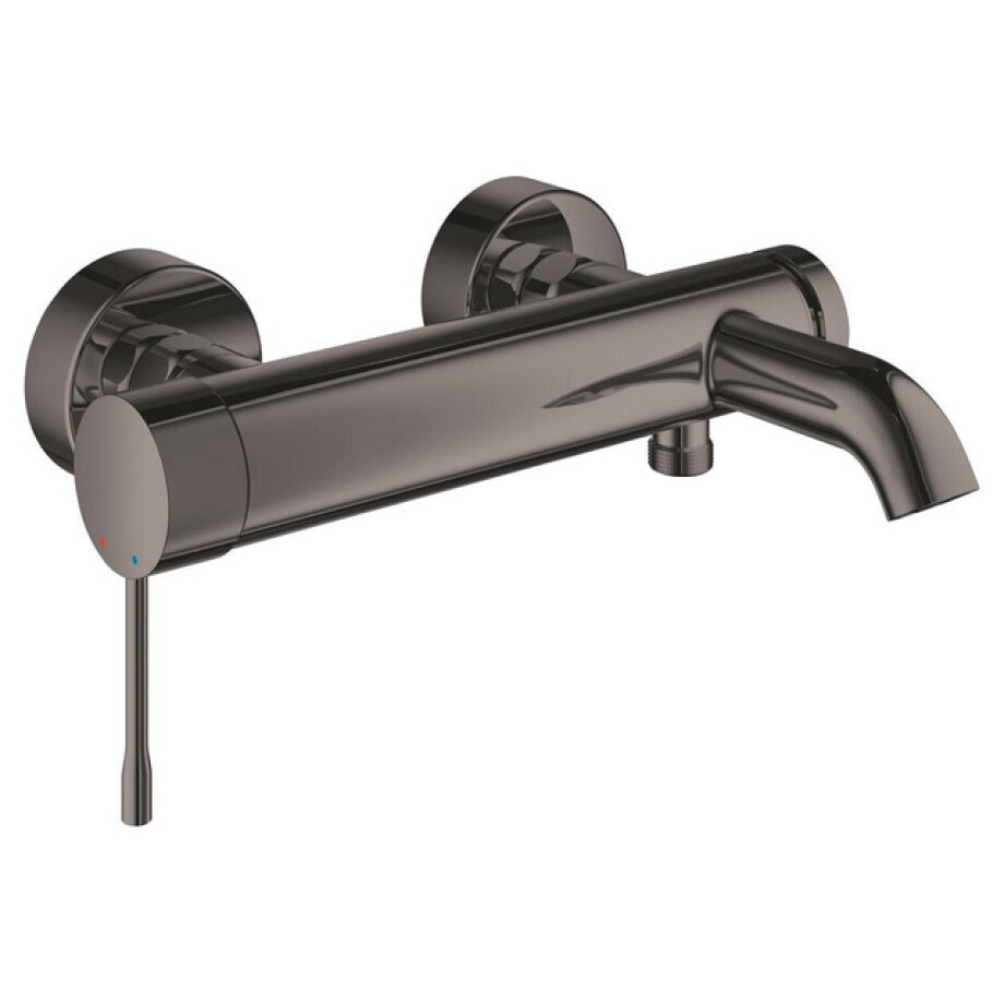 GROHE Essence New badkraan met omstel en koppelingen hard graphite 33624a01 afbeelding 1