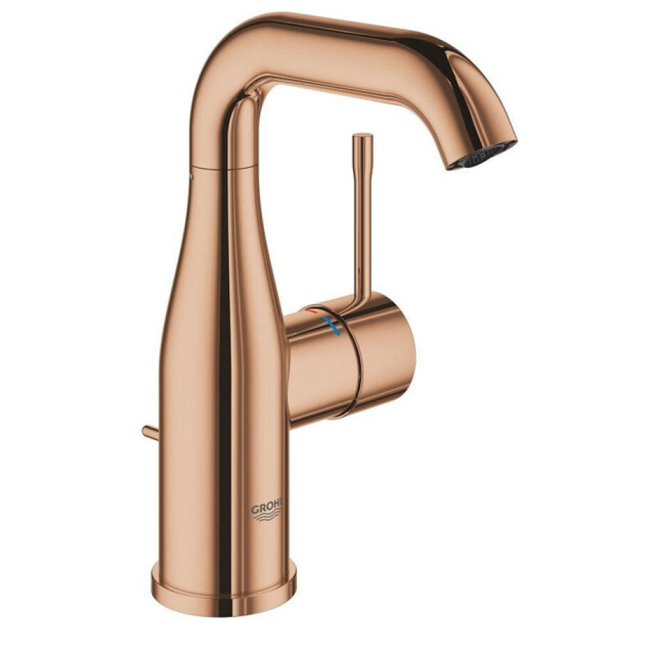 GROHE Essence New Wastafelkraan Opbouw - uitloop 11.4cm - M-size - hoge draaibare uitloop - waste - EcoJoy - warm sunset 23462DA1 GROHE Essence New Wastafelkraan Opbouw - uitloop 11.4cm - M-size - hoge draaibare uitloop - waste - EcoJoy - warm sunset 23462DA1 afbeelding 1