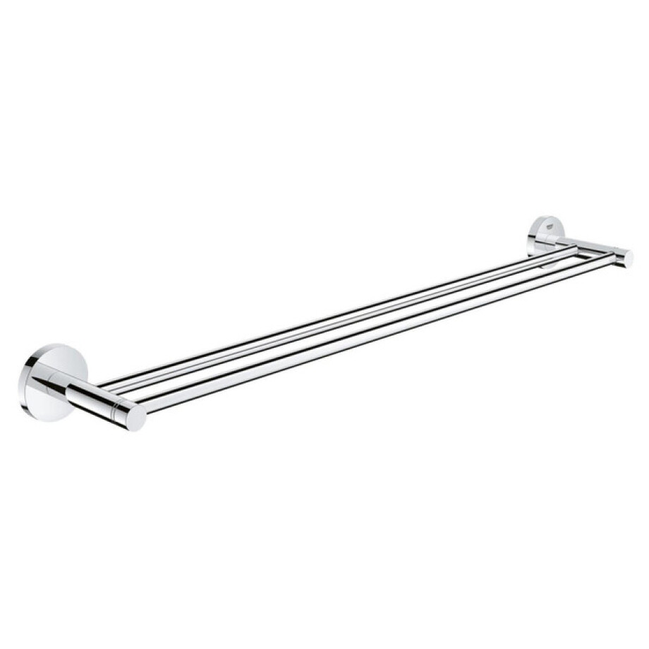 GROHE Essentials Handdoekhouder - 60cm - dubbel - chroom 40802001 afbeelding 1