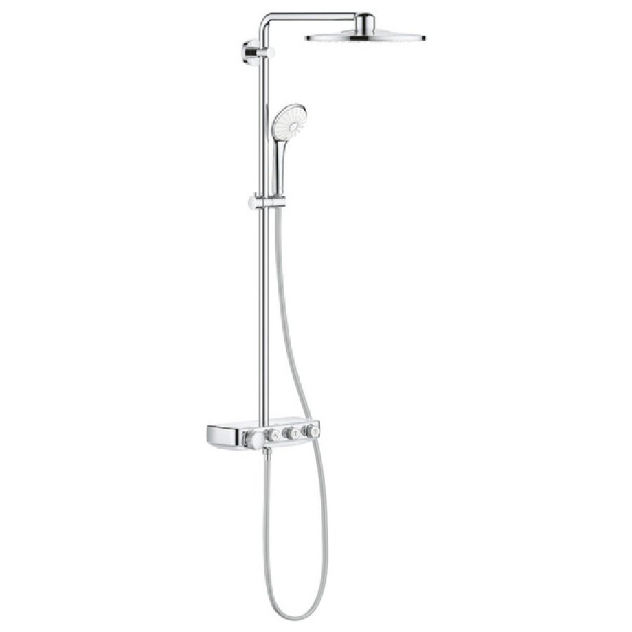 GROHE Euphoria smartcontrol Regendoucheset Opbouw- hoofddouche 31cm - handdouche rond - chroom 26507000 afbeelding 1