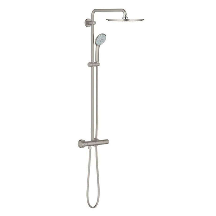 GROHE Euphoria xxl Regendoucheset Opbouw - hoofddouche 31cm - handdouche rond - supersteel 26075dc0 afbeelding 1