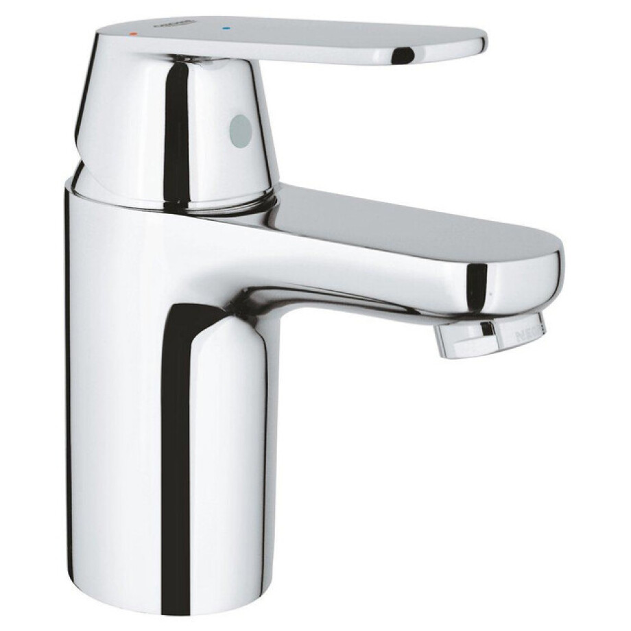 GROHE Eurosmart Cosmopolitan waterbesparende wastafelkraan s-size met push open chroom 23927000 GROHE Eurosmart Cosmopolitan waterbesparende wastafelkraan s-size met push open chroom 23927000 afbeelding 1