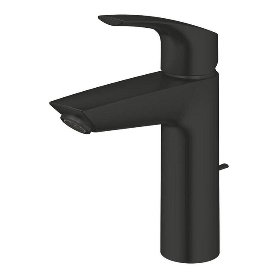 GROHE Eurosmart Wastafelmengkraan - M-size - met trekwaste - matte black 23393243e afbeelding 1