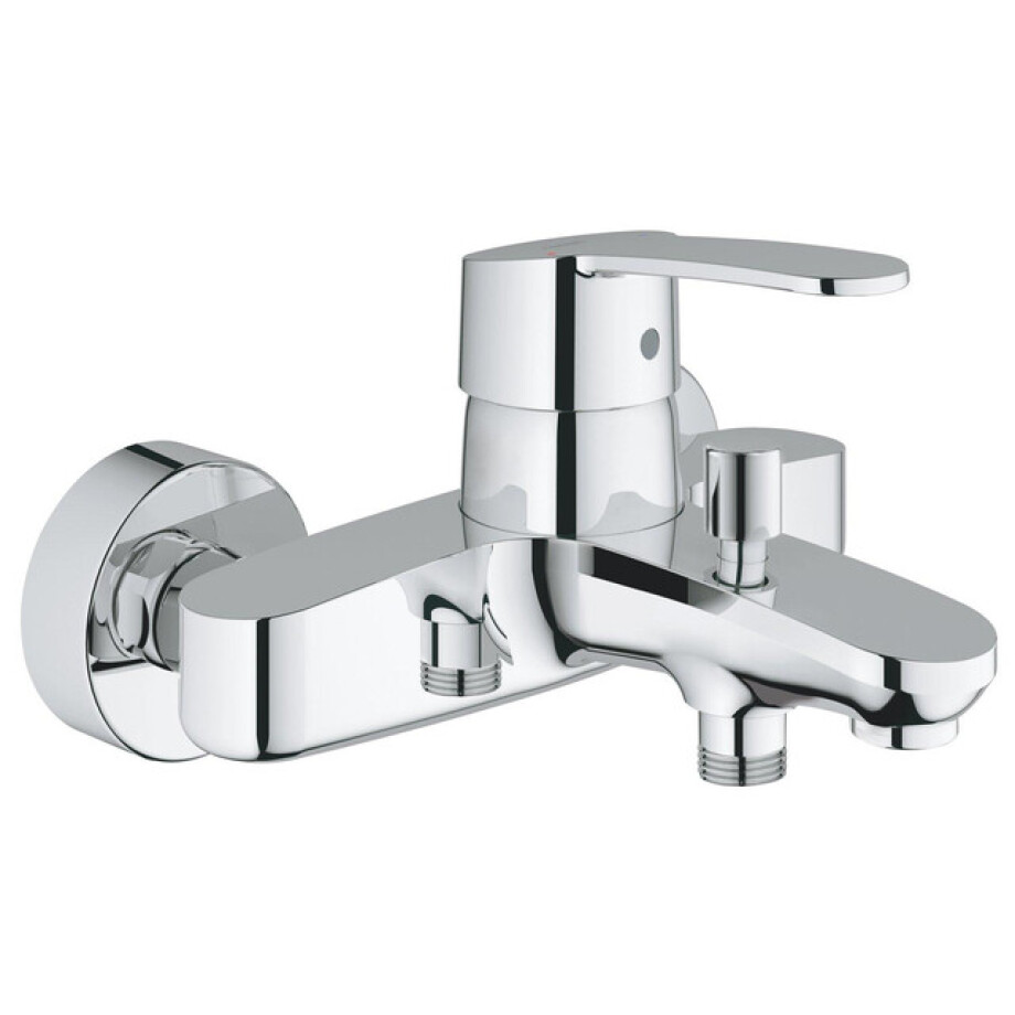 GROHE Eurostyle Cosmopolitan badkraan met omstel en koppelingen chroom 33591002 afbeelding 1