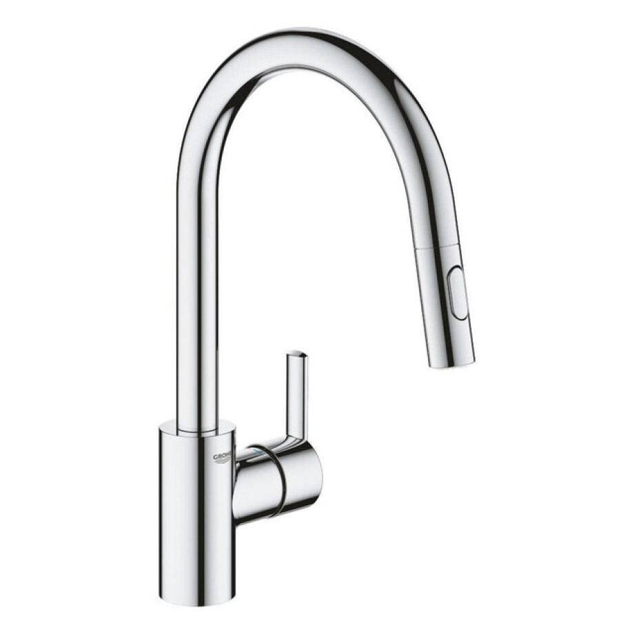 GROHE Feel Keukenkraan - hoog - uittrekbare uitloop - 2 straalsoorten - chroom 31486001 afbeelding 1