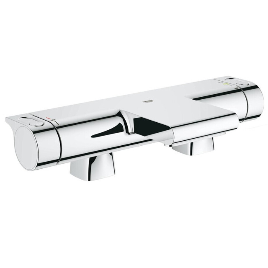 GROHE Grohtherm 2000 badkraan thermostatisch met staande koppelingen chroom 34176001 afbeelding 1