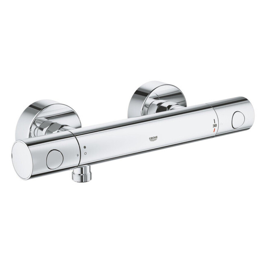 GROHE Grohtherm-800 Cosmopolitan douchekraan thermostatisch zonder omstel met koppelingen chroom 34765000 afbeelding 1