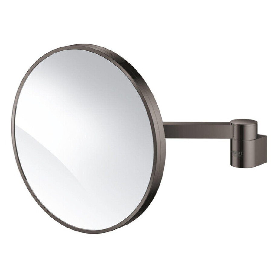GROHE Selection scheerspiegel 7x vergrotend hard graphite 41077a00 afbeelding 1