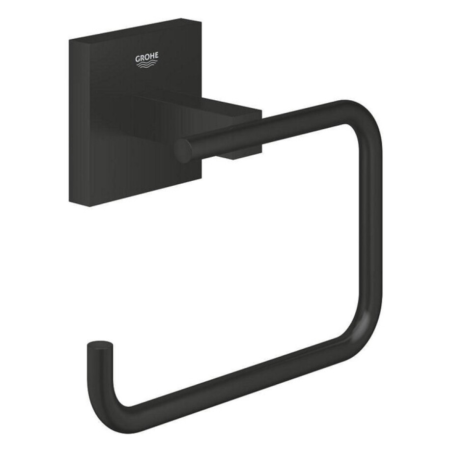 GROHE Start Cube QuickFix Toiletrolhouder - zonder klep - matte black 409782430 afbeelding 1