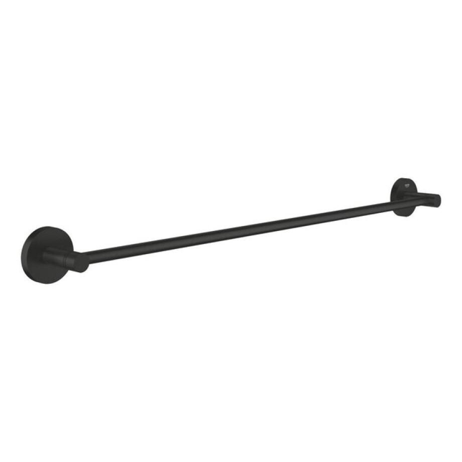GROHE Start QuickFix Handdoekhouder - 60cm - enkel - matte black 411782430 GROHE Start QuickFix Handdoekhouder - 60cm - enkel - matte black 411782430 afbeelding 1