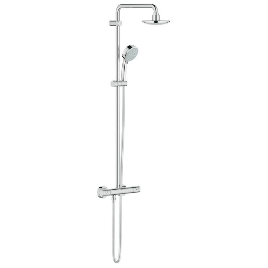 GROHE Tempesta Cosmopolitan Regendoucheset - hoofddouche 16cm - handdouche rond - chroom 27922000 afbeelding 1