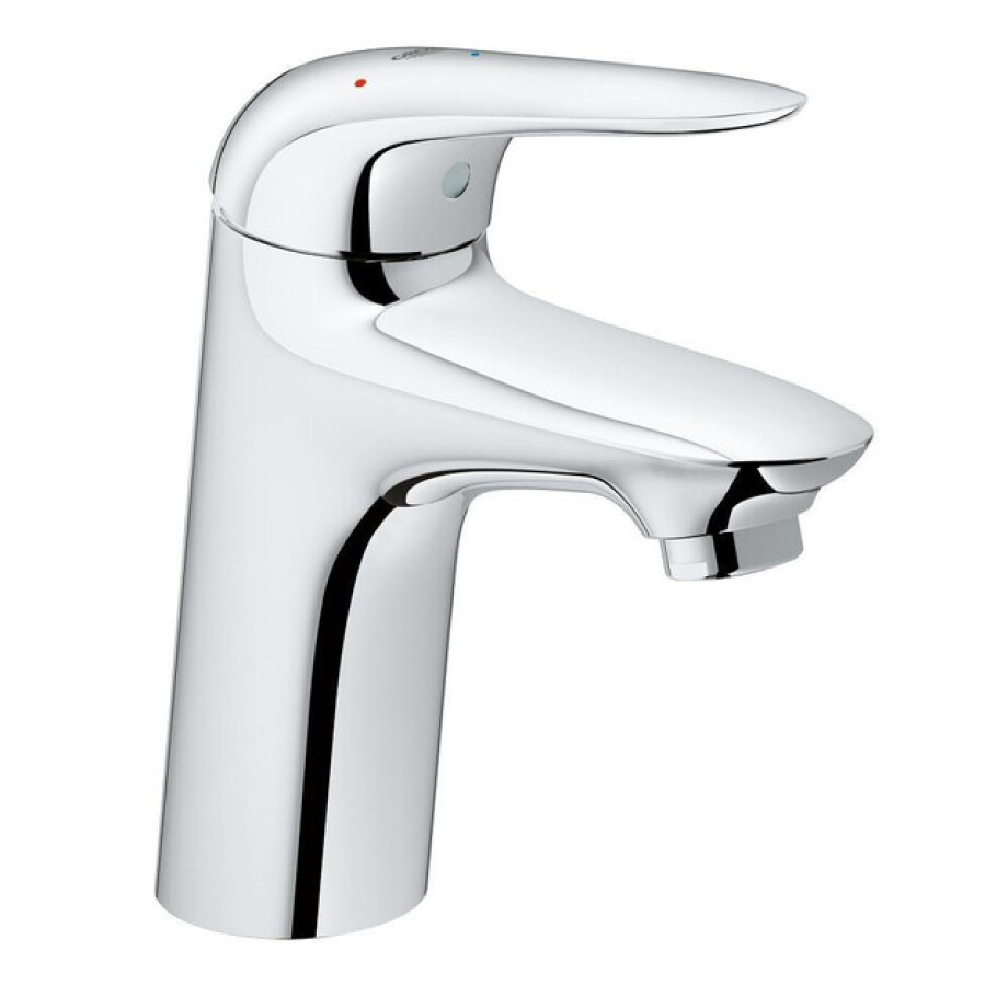 GROHE Wave New waterbesparende wastafelkraan M size ES met push open garnituur chroom 23583001 GROHE Wave New waterbesparende wastafelkraan M size ES met push open garnituur chroom 23583001 afbeelding 1