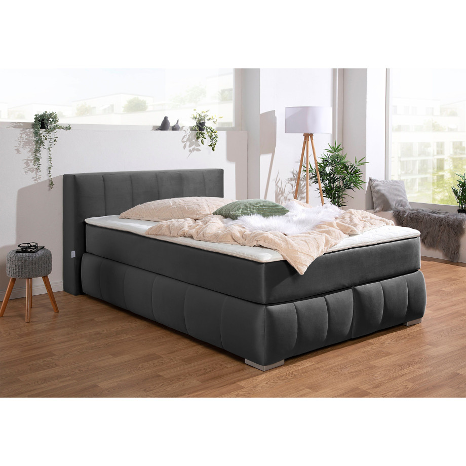 Guido Maria Kretschmer Home&Living Boxspring Chelles incl. koudschuim matrastopper, in 5 breedtes en 3 matrastypes afbeelding 1