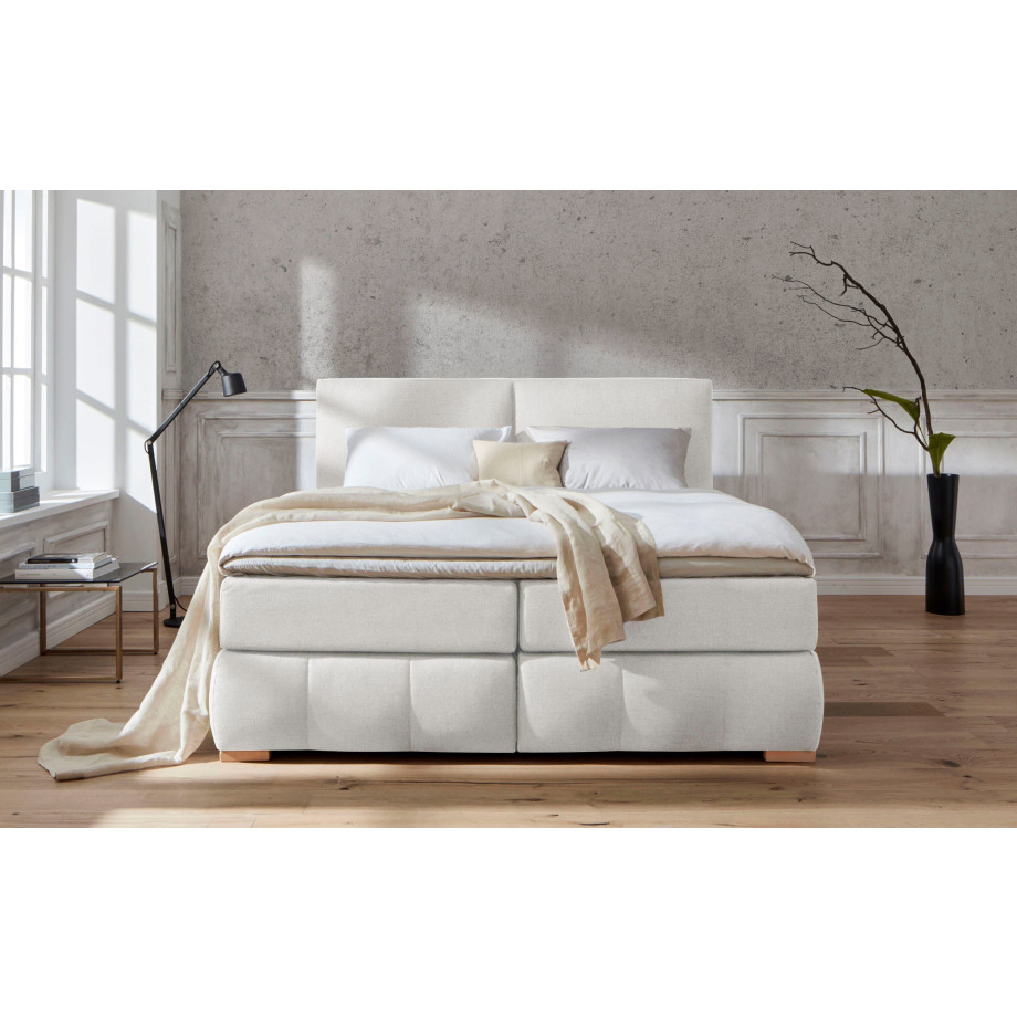 Guido Maria Kretschmer Home&Living Boxspring Wehma incl. matrastopper voor 3 verschillende matrassen, ook in fluwelen stof afbeelding 1