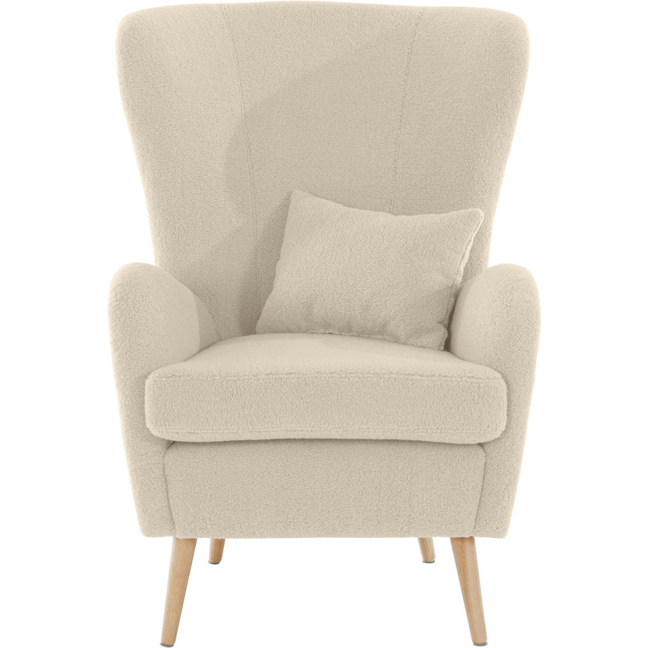 Guido Maria Kretschmer Home&Living Fauteuil Sallito Hocker, in veel stofkwaliteiten, ook in fluweelcord afbeelding 1