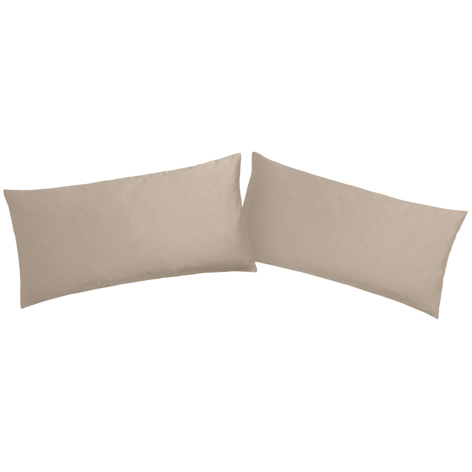 Guido Maria Kretschmer Home&Living Kussenovertrek Mila Satijn kwaliteit, in uni design (2 stuks) afbeelding 1