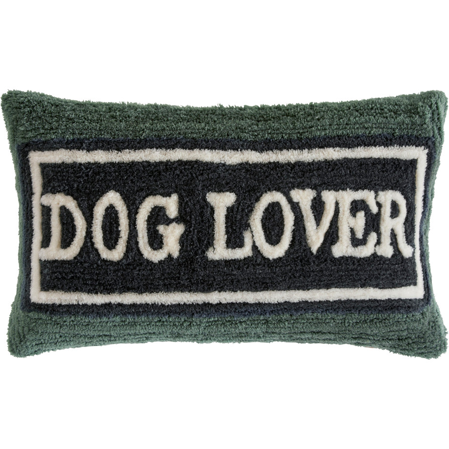 Guido Maria Kretschmer Home&Living Sierkussen Dog Lover 2-delige set, kussenhoezen, 30 x 50 cm, zonder vulling, getuft (2 stuks) afbeelding 1