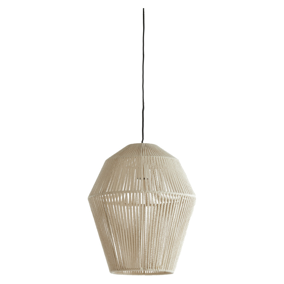 Light & Living Hanglamp 'Deya' 38cm, kleur Crème afbeelding 1