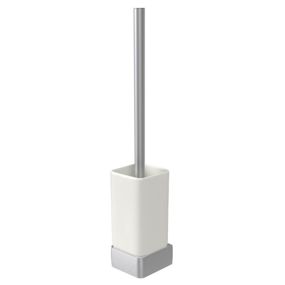 Haceka Aline Closetborstelgarnituur Aluminium Geborsteld Aluminium 1208582 afbeelding 1